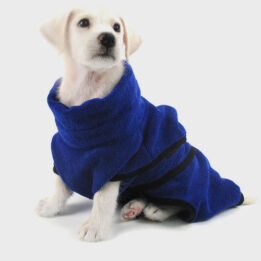 Pet Super Absorbent and Quick-drying Dog Bathrobe Pajamas Cat Dog Clothes Pet Supplies www.cattree-factory.com