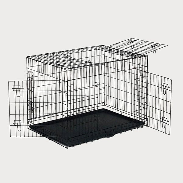 Pet Factory Wholesale Wire Pet Cages Dog Cage Sizes 107x 71x 81cm Wire Pet Dog Cages: Pet Products, Dog Goods cat beds