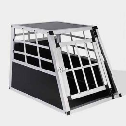 Small Single Door Dog cage 65a 60cm 06-0766 www.cattree-factory.com