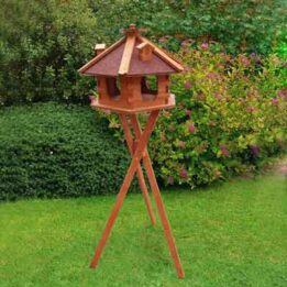 Wooden bird feeder Dia 57cm bird house 06-0979 www.cattree-factory.com