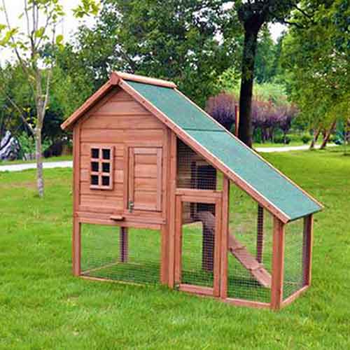Wood pet house hen cage rabbit house 08-0107 Wood Rabbit Cage & Rabbit House cat beds