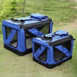 OEM Blue Large Dog Travel Bag - Waterproof Pet Carrier Manuf Blue Pet dog travel carrier