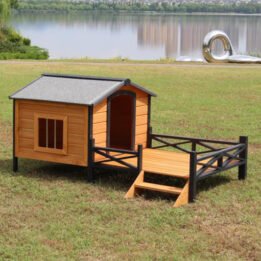 Novelty Dog Cage Trap Wooden Pet House Wholesale Dog House www.cattree-factory.com