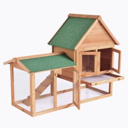 Big Wooden Rabbit House Hutch Cage Sale For Pets 06-0034 Pet products factory wholesaler, OEM Manufacturer & Supplier www.cattree-factory.com