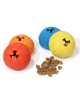Dog Ball Toy: Turtle’s Shape Leak Food Pet Toy Rubber 06-0677 www.cattree-factory.com