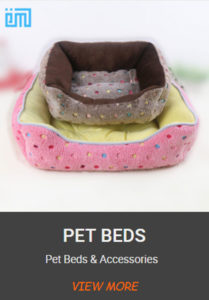 Pet dog cat beds products factory