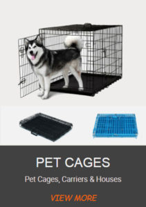 Pet dog cat cages products factory