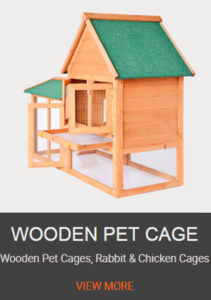 WOODEN PET CAGE