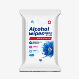 50pcs 75% Disinfectant Wet Wipes Alcohol 76% Custom Alcohol Wipe 06-1444-2 www.cattree-factory.com