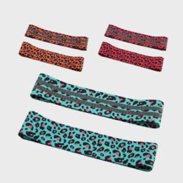 Custom New Product Leopard Squat With Non-slip Latex Fabric Resistance Bands www.cattree-factory.com
