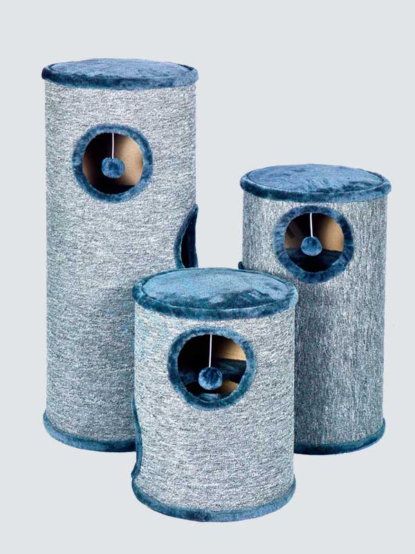 Factory OEM Wholesale Cylindrical sisal cloth multi-layer cat litter cat house 06-0023 Cat Trees Cat Tower 06-0023