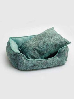 Soft and comfortable printed pet nest can be disassembled and washed106-33024 www.cattree-factory.com