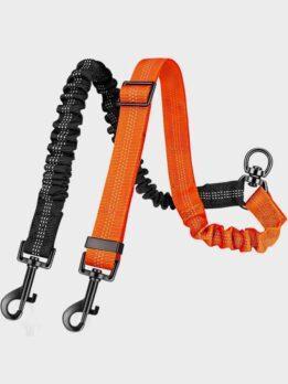 Manufacturers of direct sales of large dog telescopic elastic one support two anti-high quality dog leash 109-237011 www.cattree-factory.com