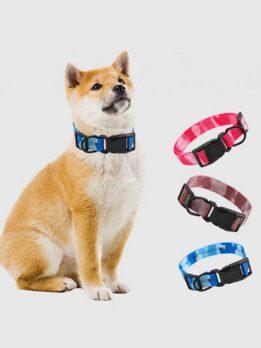 Manufacturers customized new printed dog collar dog accessories nylon pet collar