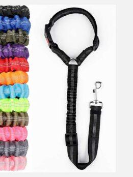 Wholesale safety rope medium large dog car seat belt pet back seat elastic leash